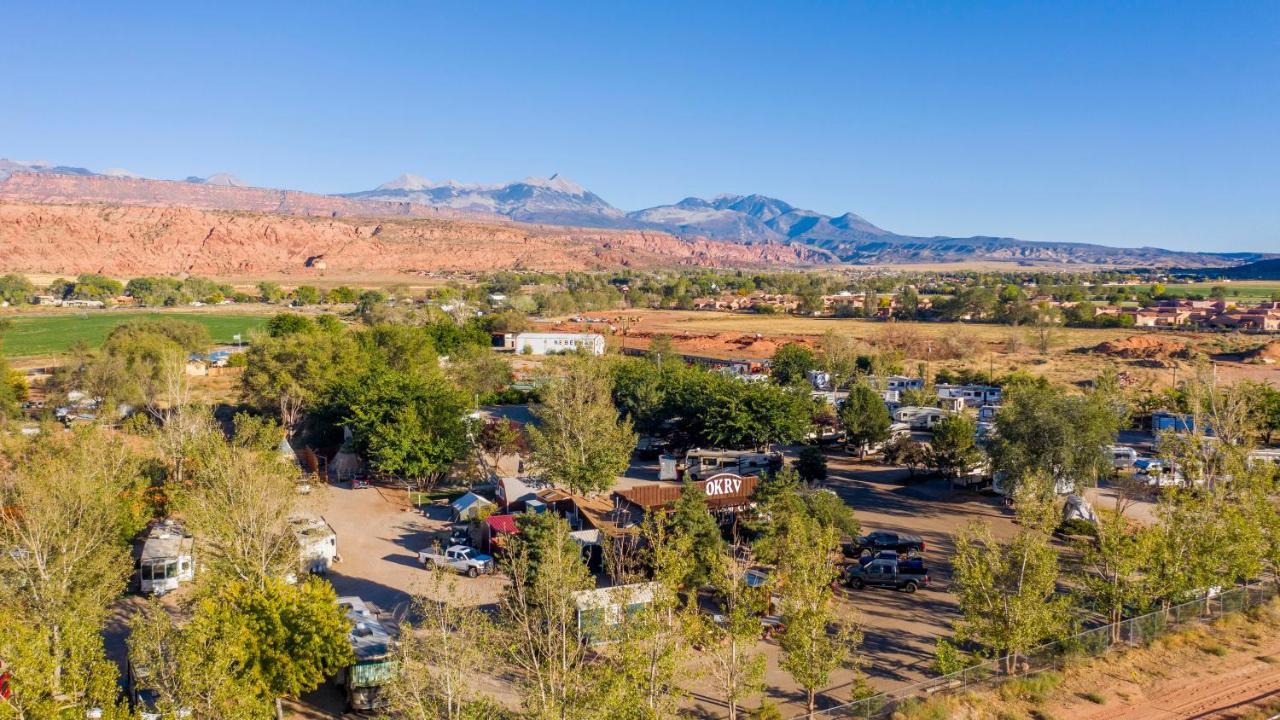 Funstays Glamping Setup Tent In Rv Park #6 Ok-T6 Moab Exterior foto